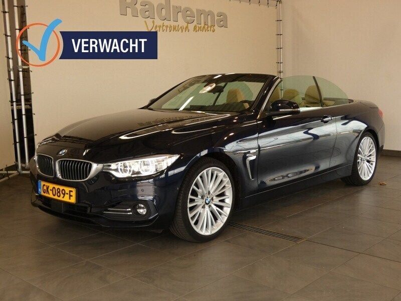 Blauw Gebruikt 2015 BMW 428 Executive Cabriolet | € 26.500 (Duur) - Afbeelding 1/4