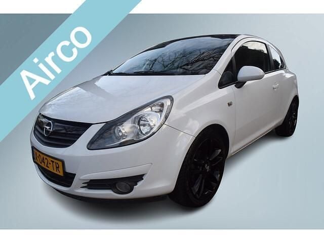 Wit Occasion 2010 Opel Corsa Sport Hatchback | € 3.750 (Iets duurder) - Afbeelding 1/4