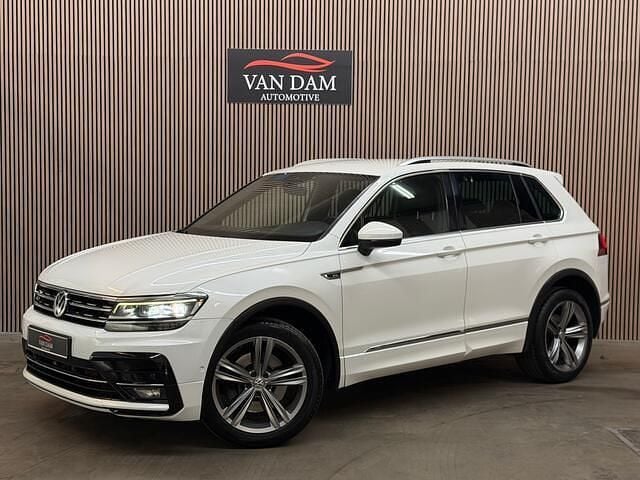 Wit Gebruikt 2018 VW Tiguan SUV | € 27.900 (Super prijs) - Afbeelding 1/4