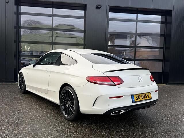 Occasion Mercedes C180 AMG 156 PK (114 kW) 2018 Wit Coupé