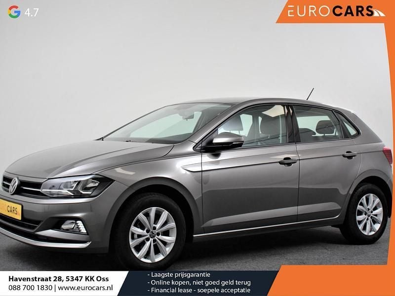 Grijs Gebruikt 2021 VW Polo Highline Hatchback | € 17.940 (Goede deal) - Afbeelding 1/4