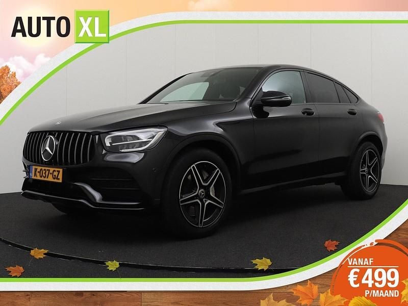 Zwart Gebruikt 2020 Mercedes GLC220 AMG Coupé | € 33.940 (Super prijs) - Afbeelding 1/4