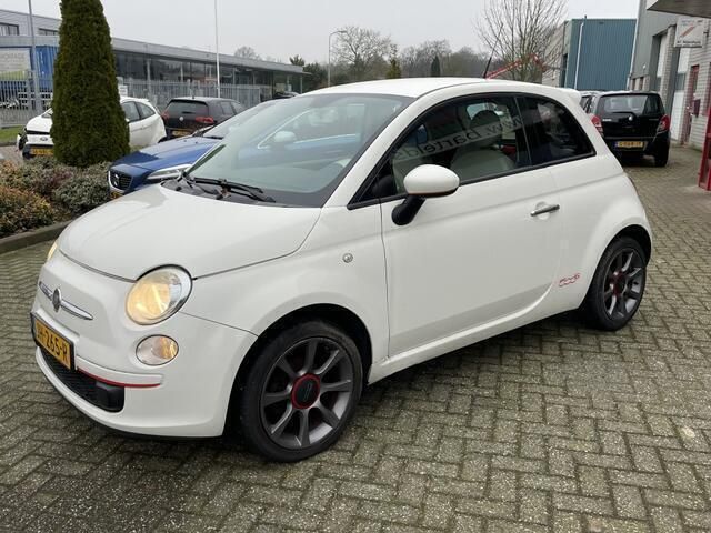 Wit Gebruikt 2009 Fiat 500 Pop Hatchback | € 3.250 (Iets duurder) - Afbeelding 1/4