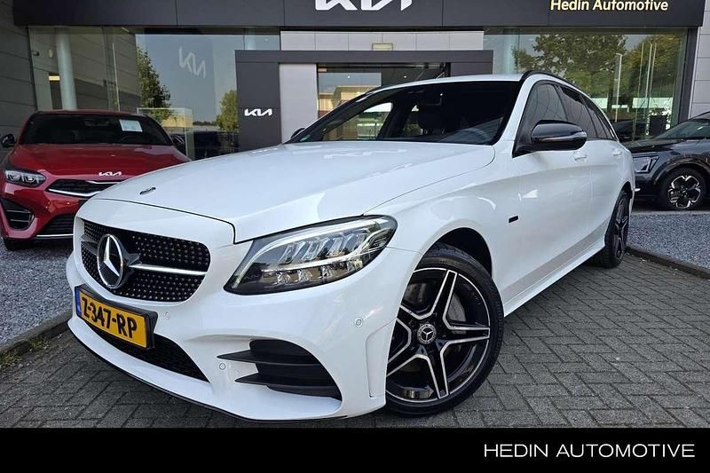 Wit Gebruikt 2020 Mercedes C300e Premium Plus Stationwagen | € 27.995 (Eerlijke prijs) - Afbeelding 1/4