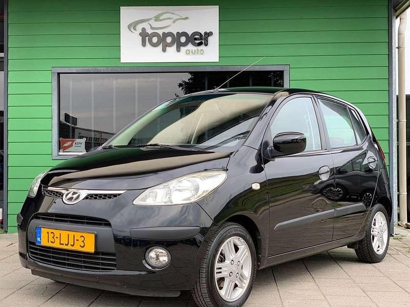 Zwart Gebruikt 2010 Hyundai i10 Dynamiq Hatchback | € 3.445 (Eerlijke prijs) - Afbeelding 1/4