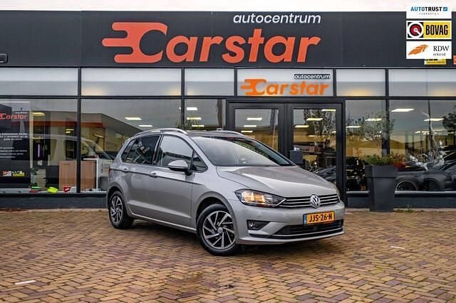 Grijs Gebruikt 2017 VW Golf Sportsvan Highline MPV | € 16.950 (Eerlijke prijs) - Afbeelding 1/4
