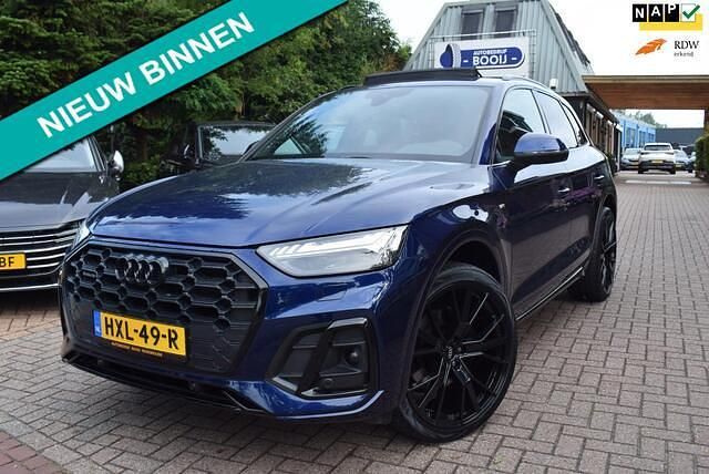 Blauw Gebruikt 2021 Audi Q5 S-Line SUV | € 44.945 (Eerlijke prijs) - Afbeelding 1/4