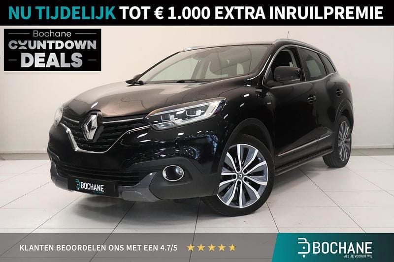 Zwart Gebruikt 2018 Renault Kadjar Bose Edition SUV | € 19.295 (Eerlijke prijs) - Afbeelding 1/4
