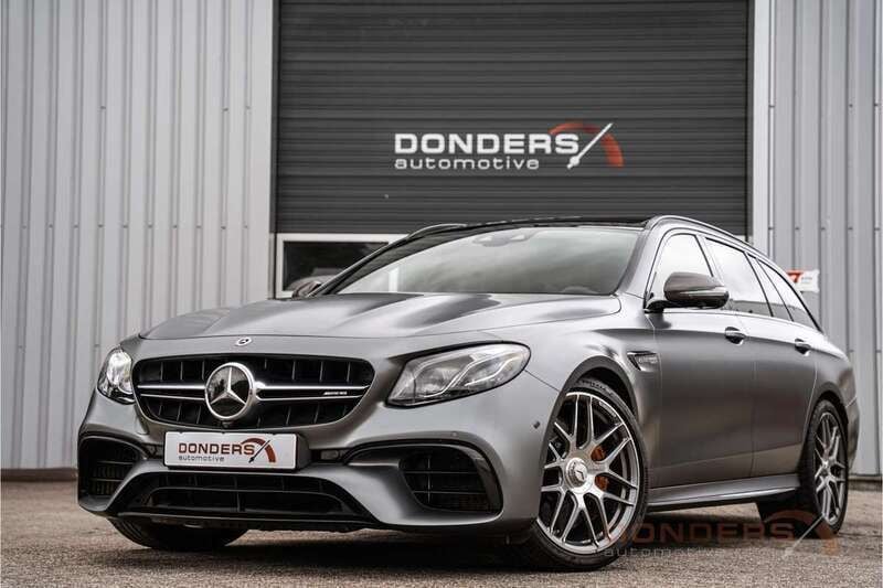 Grijs Gebruikt 2018 Mercedes E63 AMG Premium Stationwagen | € 59.749 (Eerlijke prijs) - Afbeelding 1/4