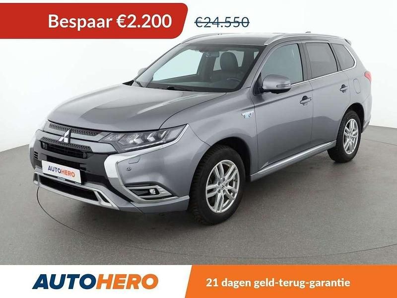 Grijs Gebruikt 2020 Mitsubishi Outlander P-HEV Plus SUV | € 22.549 (Goede deal) - Afbeelding 1/3