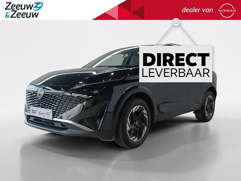 Pearl black Nieuw 2025 Nissan Qashqai N-Connecta SUV | € 40.793 (Super prijs) - Afbeelding 1/4