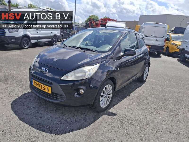 Zwart Gebruikt 2011 Ford Ka Titanium X Hatchback | € 1.999 (Eerlijke prijs) - Afbeelding 1/3