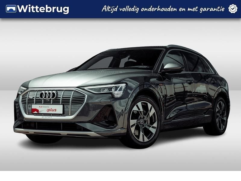 Grijs Gebruikt 2021 Audi e-tron S-Line SUV | € 35.950 (Eerlijke prijs) - Afbeelding 1/3