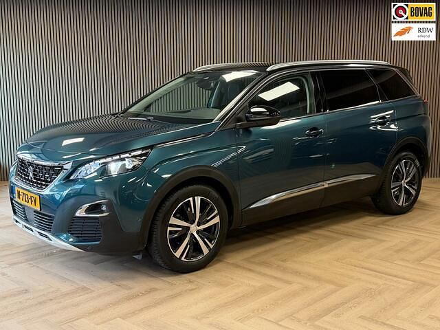 Groen Occasion 2017 Peugeot 5008 Allure SUV | € 13.995 (Eerlijke prijs) - Afbeelding 1/4
