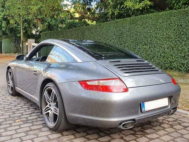 Grijs Gebruikt 2007 Porsche 911 Targa 4 Cabriolet | € 61.900 - Afbeelding 1/4