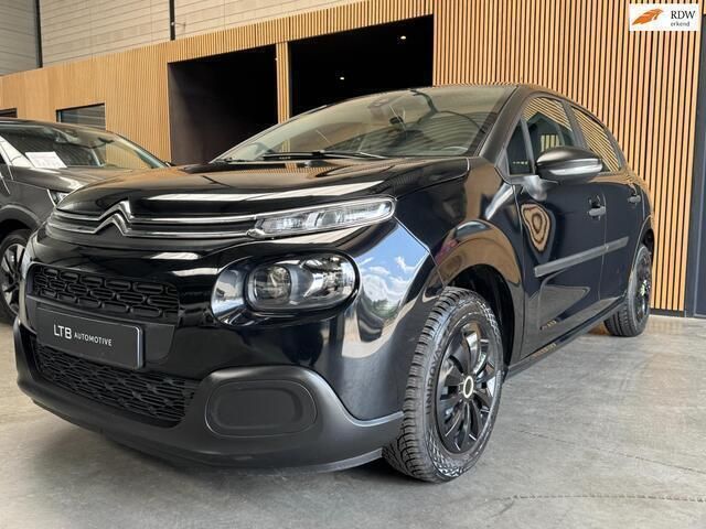 Zwart Gebruikt 2019 Citroën C3 Live Hatchback | € 8.950 (Goede deal) - Afbeelding 1/4