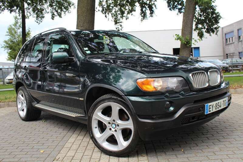 Groen, metallic lak Gebruikt 2001 BMW X5 Executive SUV | € 5.950 (Super prijs) - Afbeelding 1/4