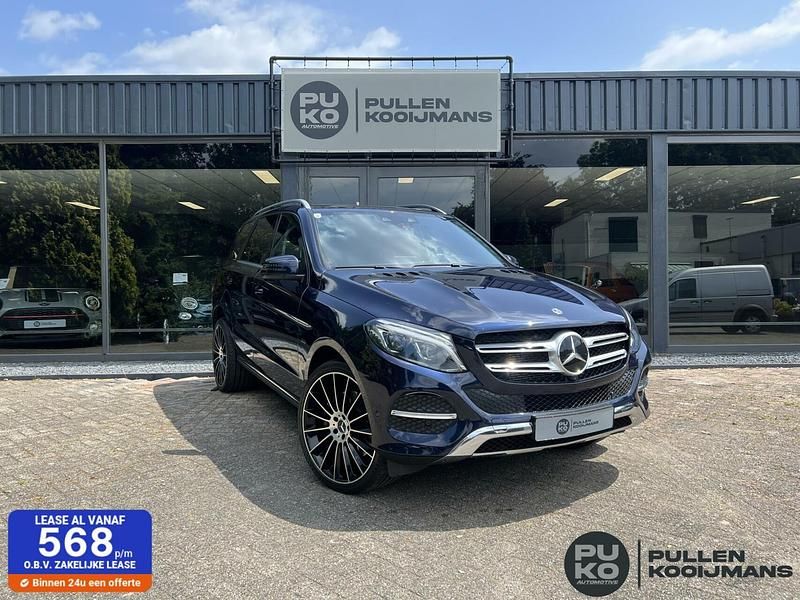 Blauw Gebruikt 2018 Mercedes GLE500 SUV | € 42.900 (Iets duurder) - Afbeelding 1/4