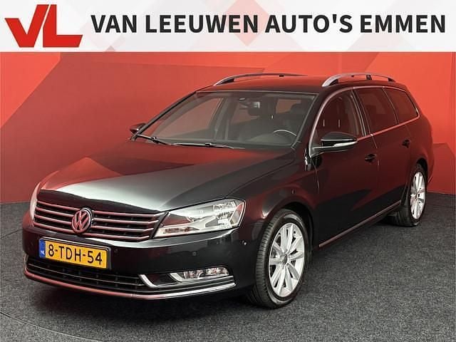 Zwart Occasion 2014 VW Passat Highline Stationwagen | € 9.448 (Eerlijke prijs) - Afbeelding 1/4