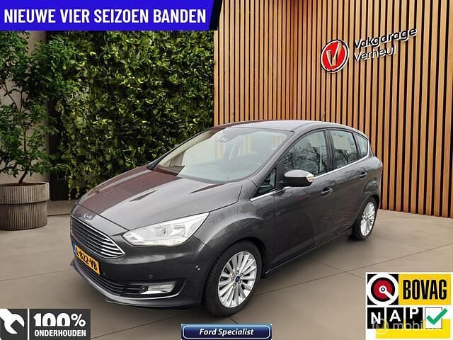Grijs Occasion 2019 Ford C-MAX Titanium MPV | € 12.395 (Eerlijke prijs) - Afbeelding 1/4