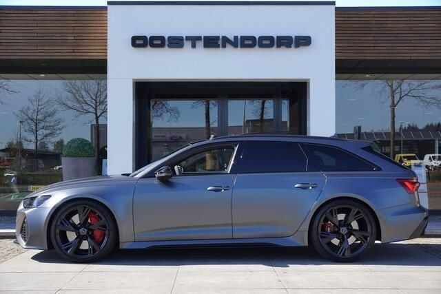 Grijs, metallic lak Gebruikt 2020 Audi RS6 Premium Stationwagen | € 92.900 (Super prijs) - Afbeelding 1/4
