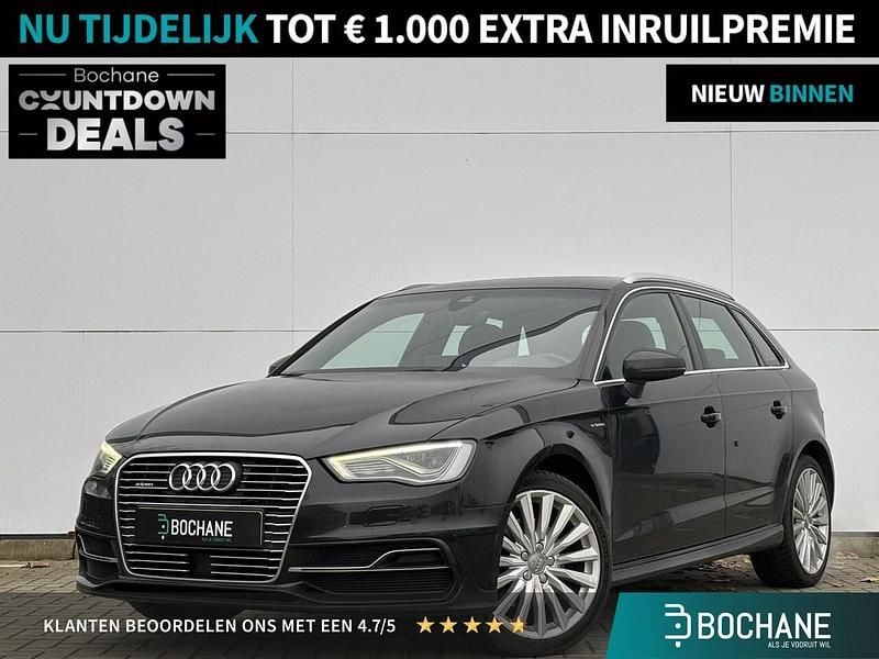 Zwart Gebruikt 2015 Audi A3 Sportback e-tron Ambition Hatchback | € 10.900 (Goede deal) - Afbeelding 1/4