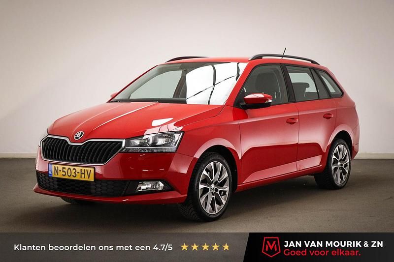 Rood Gebruikt 2021 Skoda Fabia Business Line Stationwagen | € 15.295 (Eerlijke prijs) - Afbeelding 1/4