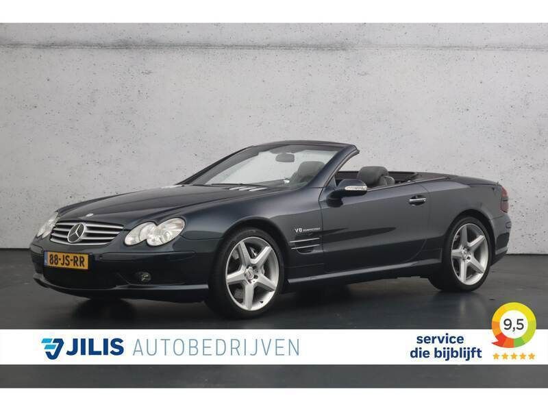 Zwart Gebruikt 2002 Mercedes SL55 AMG AMG Cabriolet | € 30.950 (Eerlijke prijs) - Afbeelding 1/3