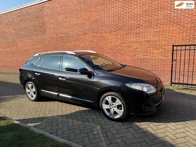 Occasion Renault Mégane GrandTour Dynamique 110 PK (80 kW) 2009 Zwart Stationwagen