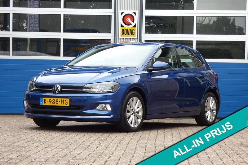 Blauw Occasion 2021 VW Polo Highline Hatchback | € 17.949 (Eerlijke prijs) - Afbeelding 1/4