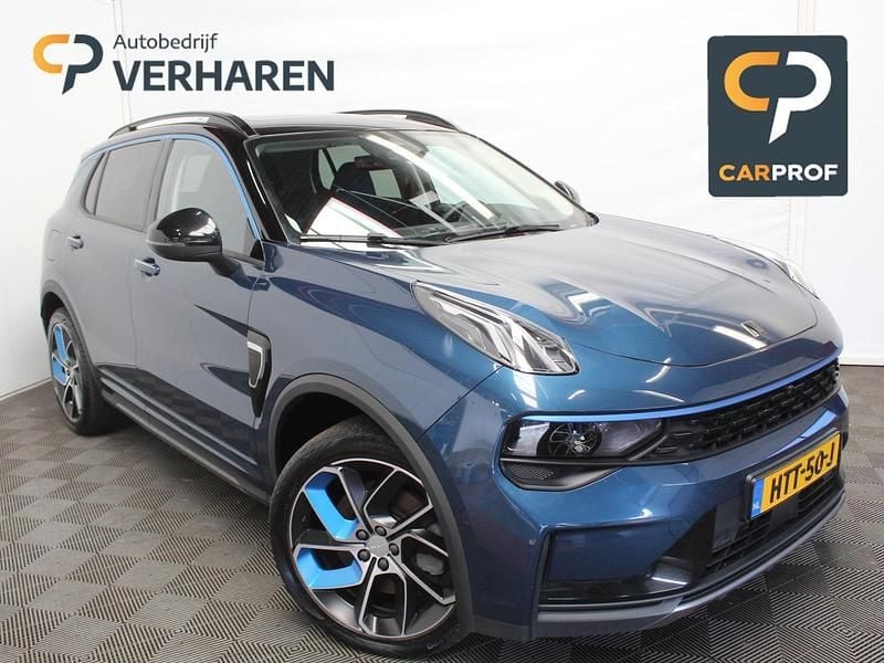 Blauw, metallic lak Gebruikt 2022 Lynk & Co 01 SUV | € 24.890 (Eerlijke prijs) - Afbeelding 1/4