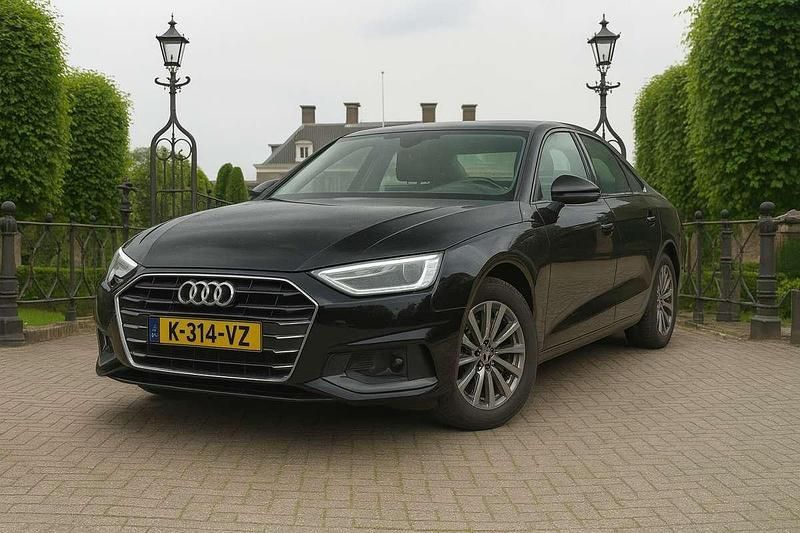 Zwart Gebruikt 2021 Audi A4 Business Sedan | € 29.900 (Super prijs) - Afbeelding 1/4