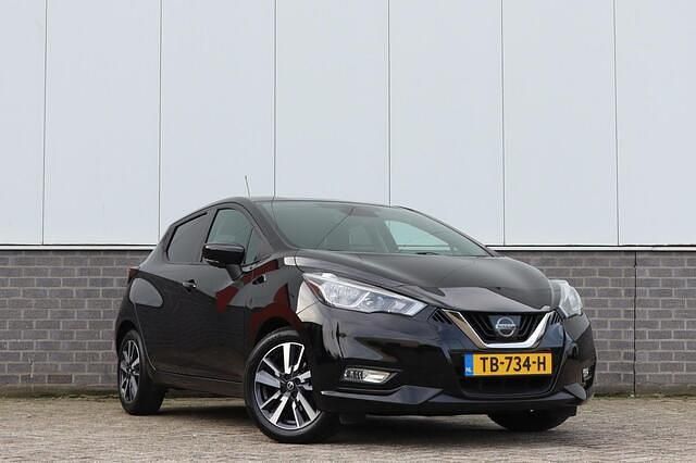 Occasion Nissan Micra N-Connecta 90 PK (66 kW) 2018 Zwart Hatchback