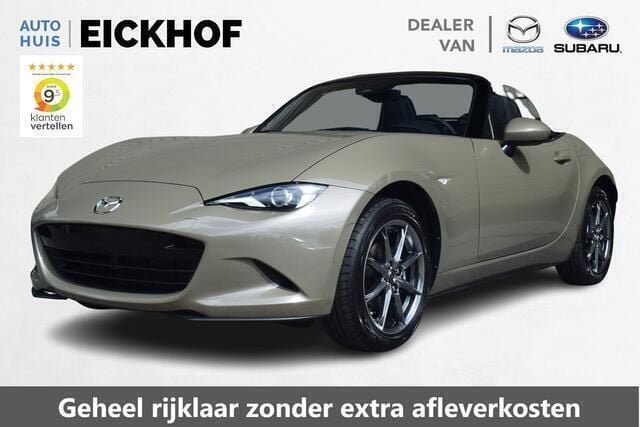Groen Occasion 2024 Mazda MX5 Exclusive-Line Cabriolet | € 34.950 (Eerlijke prijs) - Afbeelding 1/4