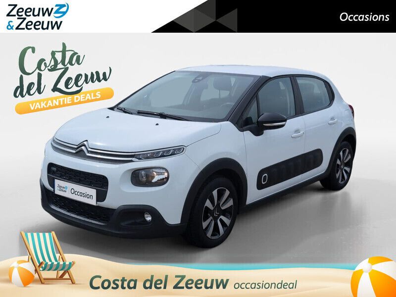 Wit Gebruikt 2017 Citroën C3 Live Hatchback | € 9.440 (Iets duurder) - Afbeelding 1/4