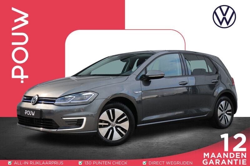 Grijs Gebruikt 2020 VW e-Golf Hatchback | € 12.450 (Eerlijke prijs) - Afbeelding 1/4