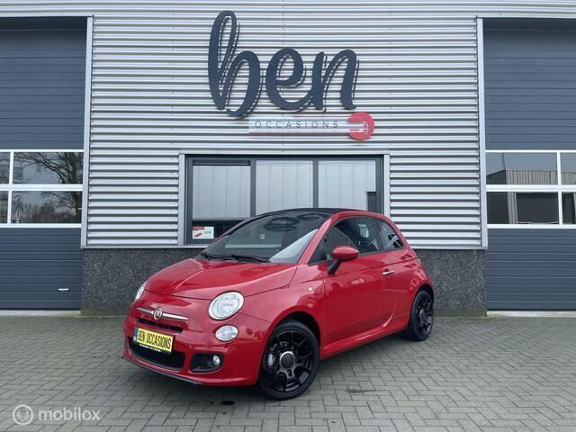 Rood Gebruikt 2014 Fiat 500C Sport Cabriolet | € 7.950 (Goede deal) - Afbeelding 1/4
