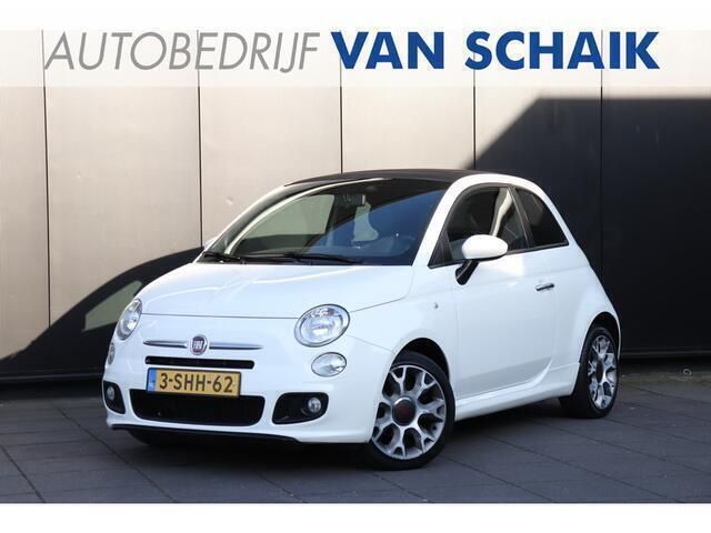 Wit Gebruikt 2013 Fiat 500C Cabriolet | € 5.299 (Goede deal) - Afbeelding 1/4
