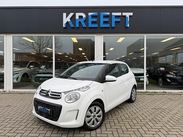 Wit Gebruikt 2021 Citroën C1 Shine Hatchback | € 8.950 (Eerlijke prijs) - Afbeelding 1/4