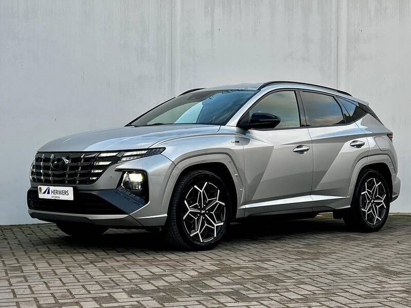 Grijs Gebruikt 2022 Hyundai Tucson N Line SUV | € 29.930 (Eerlijke prijs) - Afbeelding 1/4