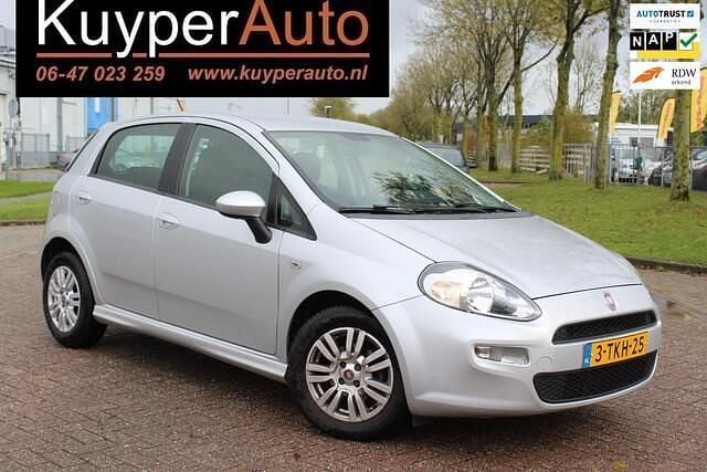 Grijs Gebruikt 2014 Fiat Punto Evo Pop Hatchback | € 3.750 (Eerlijke prijs) - Afbeelding 1/4