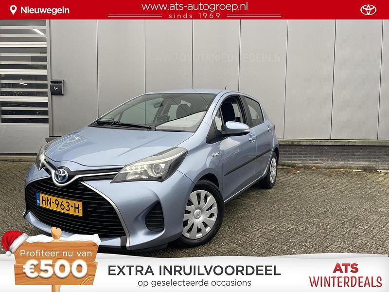 Blauw Gebruikt 2015 Toyota Yaris Hybrid Hatchback | € 11.400 (Eerlijke prijs) - Afbeelding 1/4