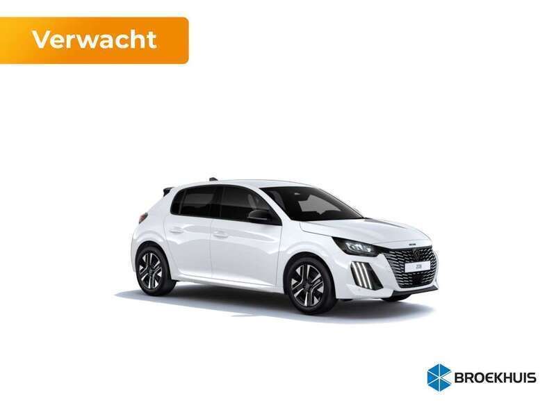 Wit Nieuw 2025 Peugeot 208 Allure Hatchback | € 30.425 (Eerlijke prijs) - Afbeelding 1/4