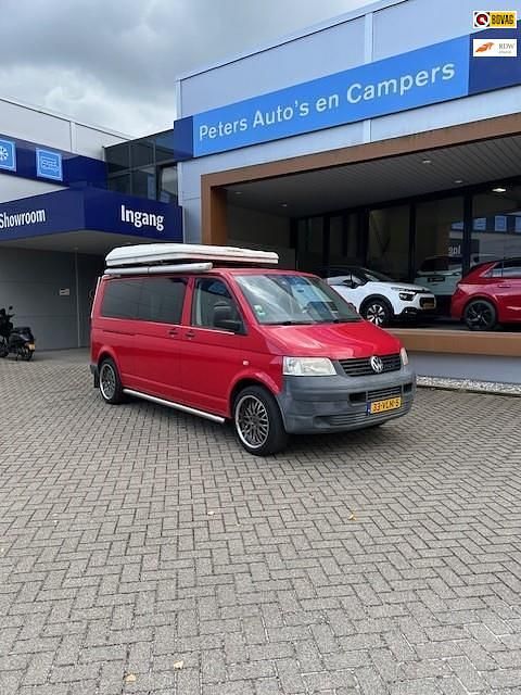 Rood Occasion 2008 VW T5 Van | € 13.450 - Afbeelding 1/4