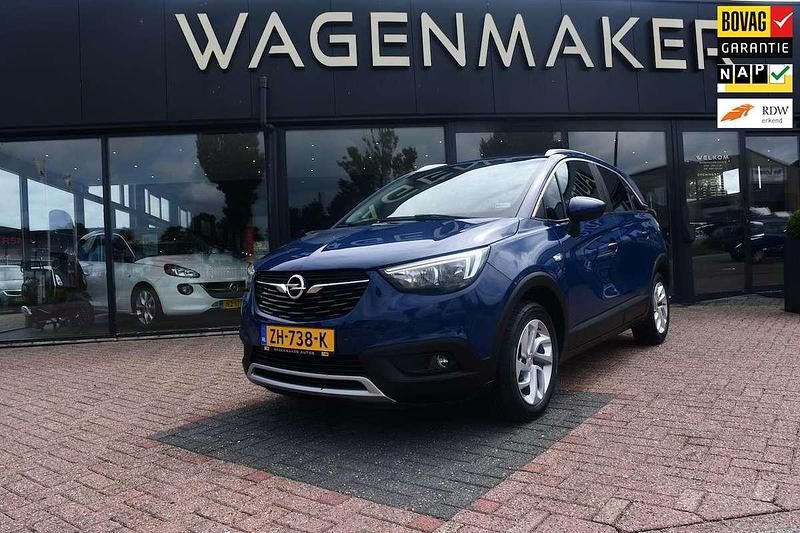 Blauw Gebruikt 2019 Opel Crossland X Innovation SUV | € 11.950 (Eerlijke prijs) - Afbeelding 1/4