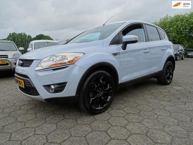 Wit Gebruikt 2009 Ford Kuga Trend SUV | € 9.950 (Eerlijke prijs) - Afbeelding 1/4