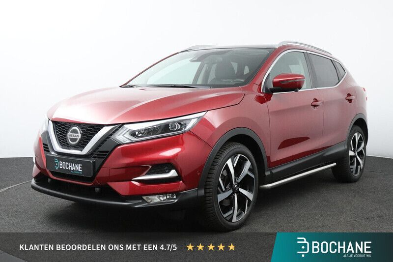 Rood Gebruikt 2019 Nissan Qashqai Tekna SUV | € 21.295 (Eerlijke prijs) - Afbeelding 1/4