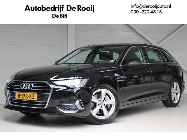 Zwart Gebruikt 2020 Audi A6 Business Stationwagen | € 34.950 (Super prijs) - Afbeelding 1/4