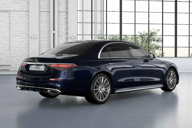 Occasion Mercedes S450 AMG line 299 PK (219 kW) 2025 Blauw Sedan