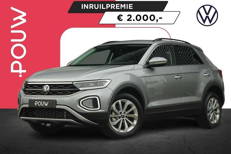 Zilver Nieuw 2025 VW T-Roc Edition SUV | € 39.950 (Super prijs) - Afbeelding 1/4